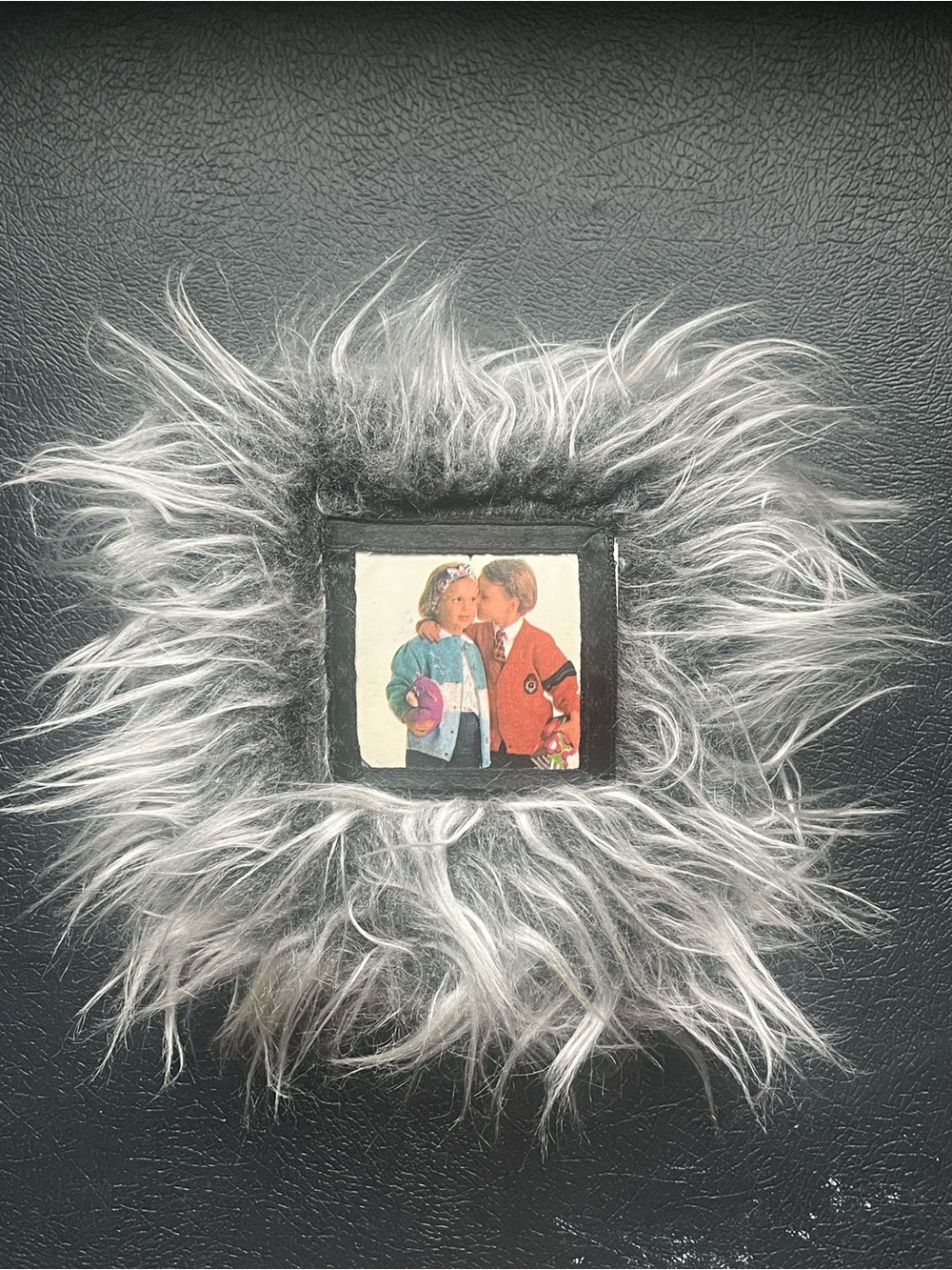 Fuzzy picture frame